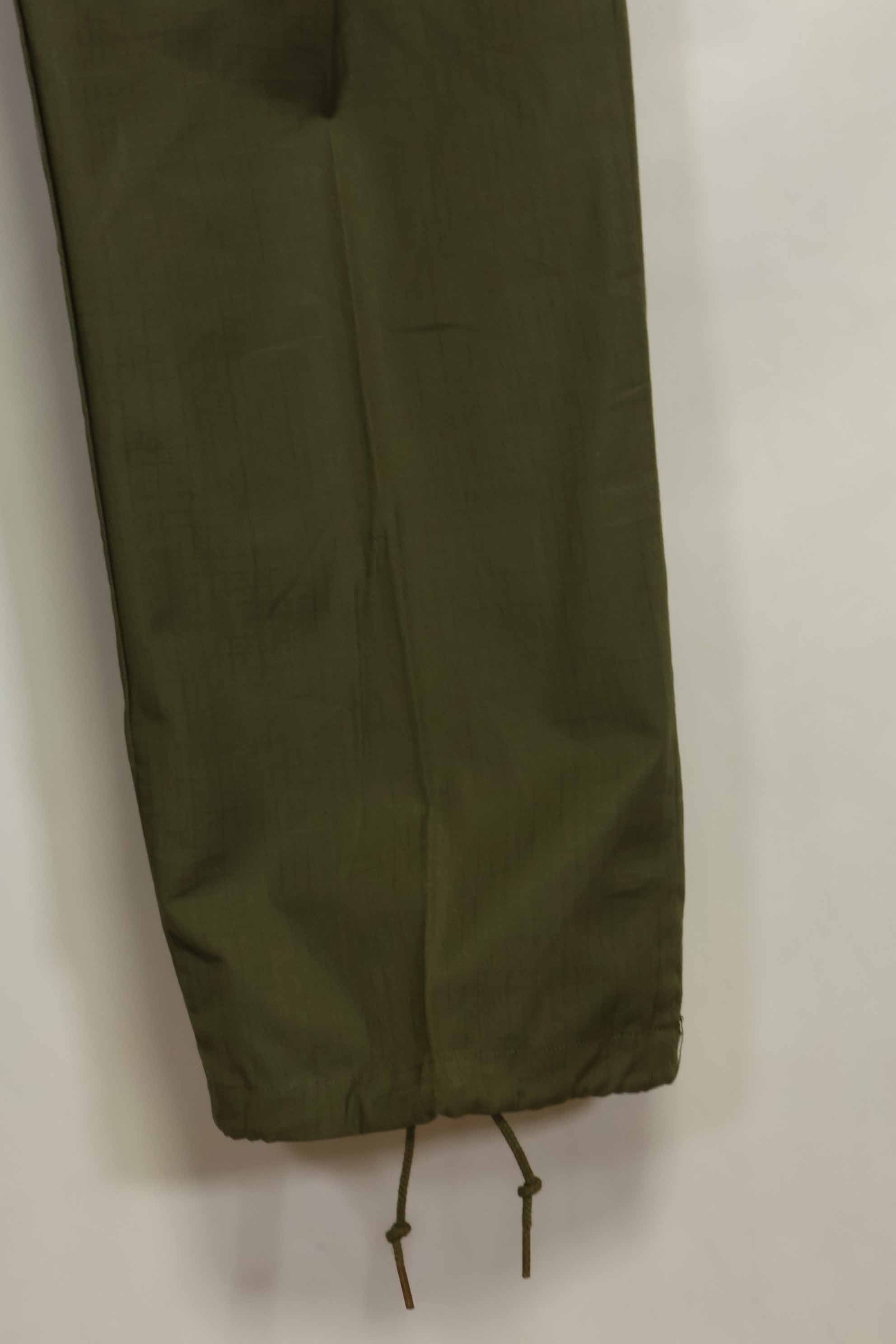 1960年代　デッドストック　4th Model ジャングルファティーグ　パンツ　サイズタグなし　未使用品