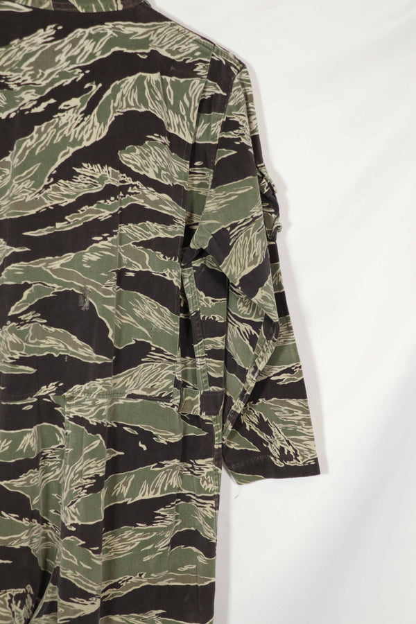 実物　沖縄タイガー　タイガーストライプ　フライトスーツ　中古品　YKKジッパー