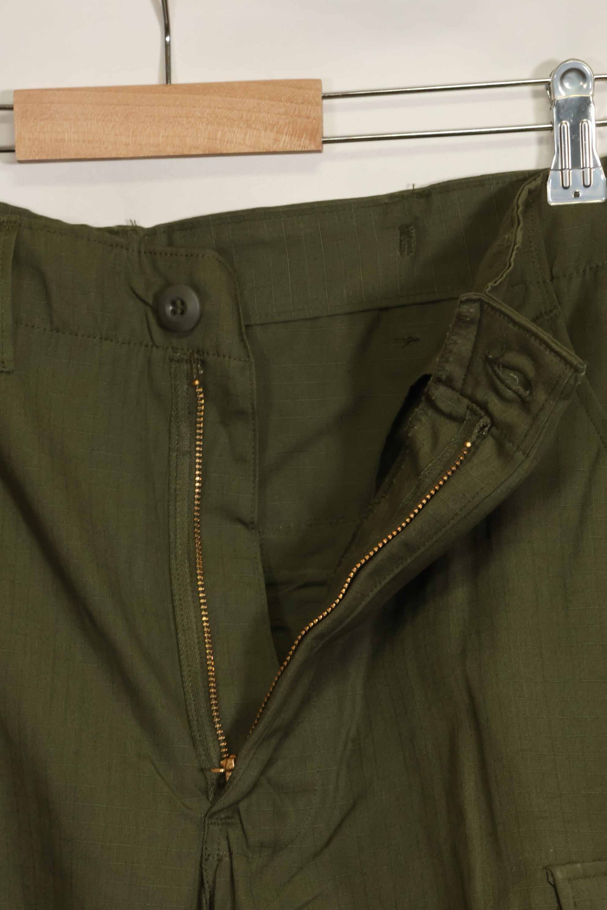 1960年代　デッドストック　4th Model ジャングルファティーグ　パンツ　サイズタグなし　未使用品