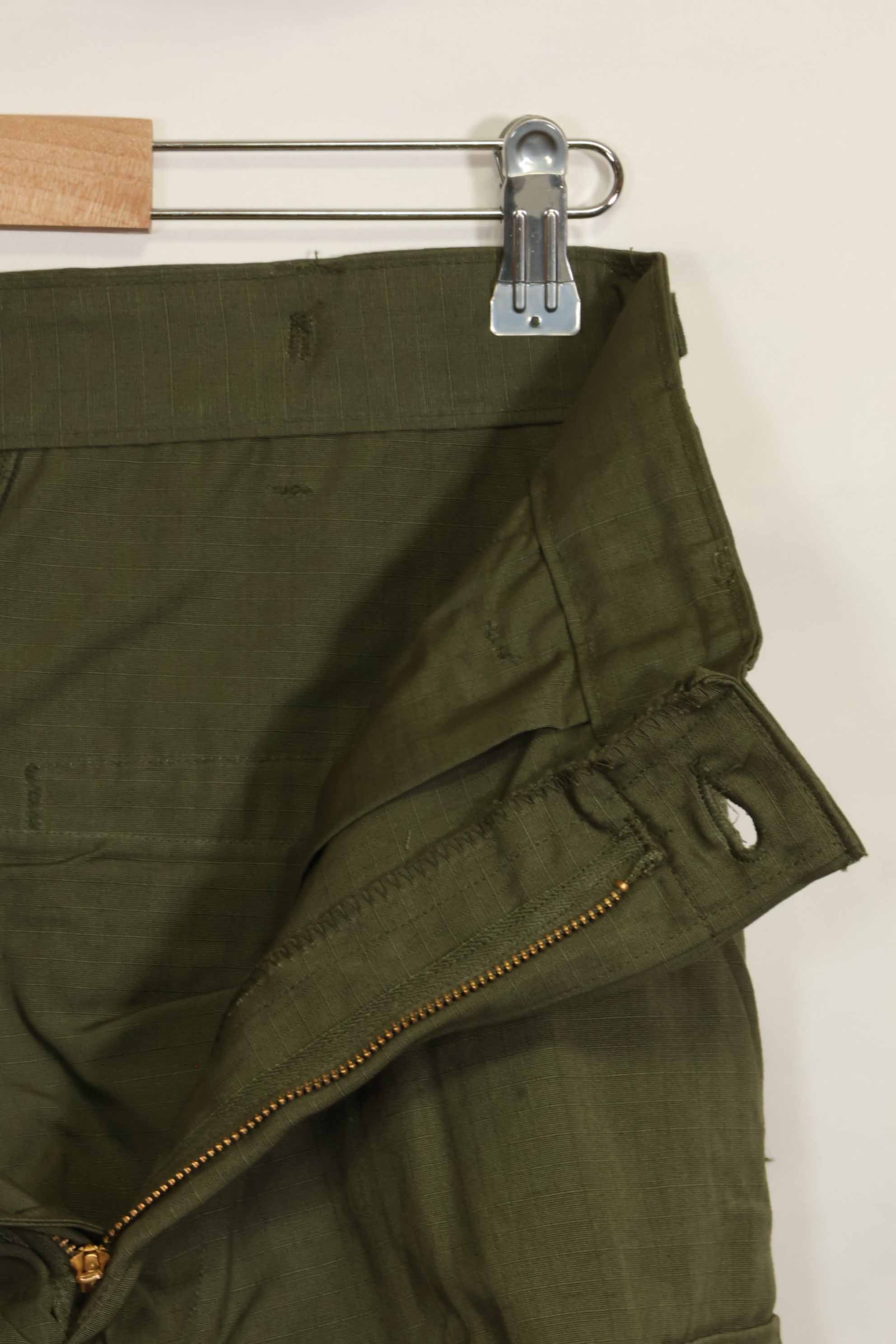 1960年代　デッドストック　4th Model ジャングルファティーグ　パンツ　サイズタグなし　未使用品