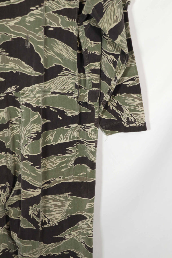 実物　沖縄タイガー　タイガーストライプ　フライトスーツ　中古品　YKKジッパー