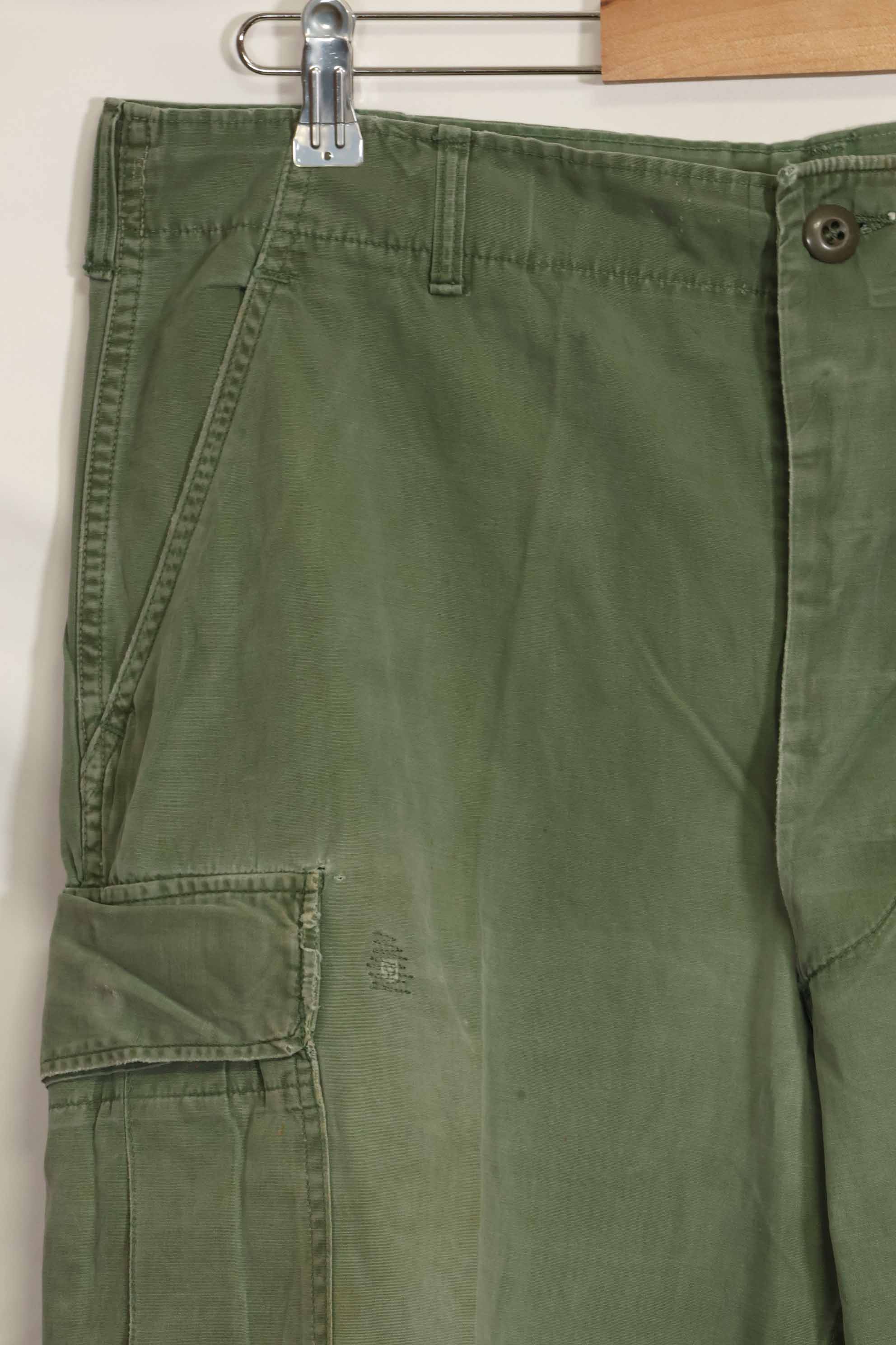 1960年代中頃　2nd Model ジャングルファティーグパンツ　元特殊部隊隊員放出　中古品　C