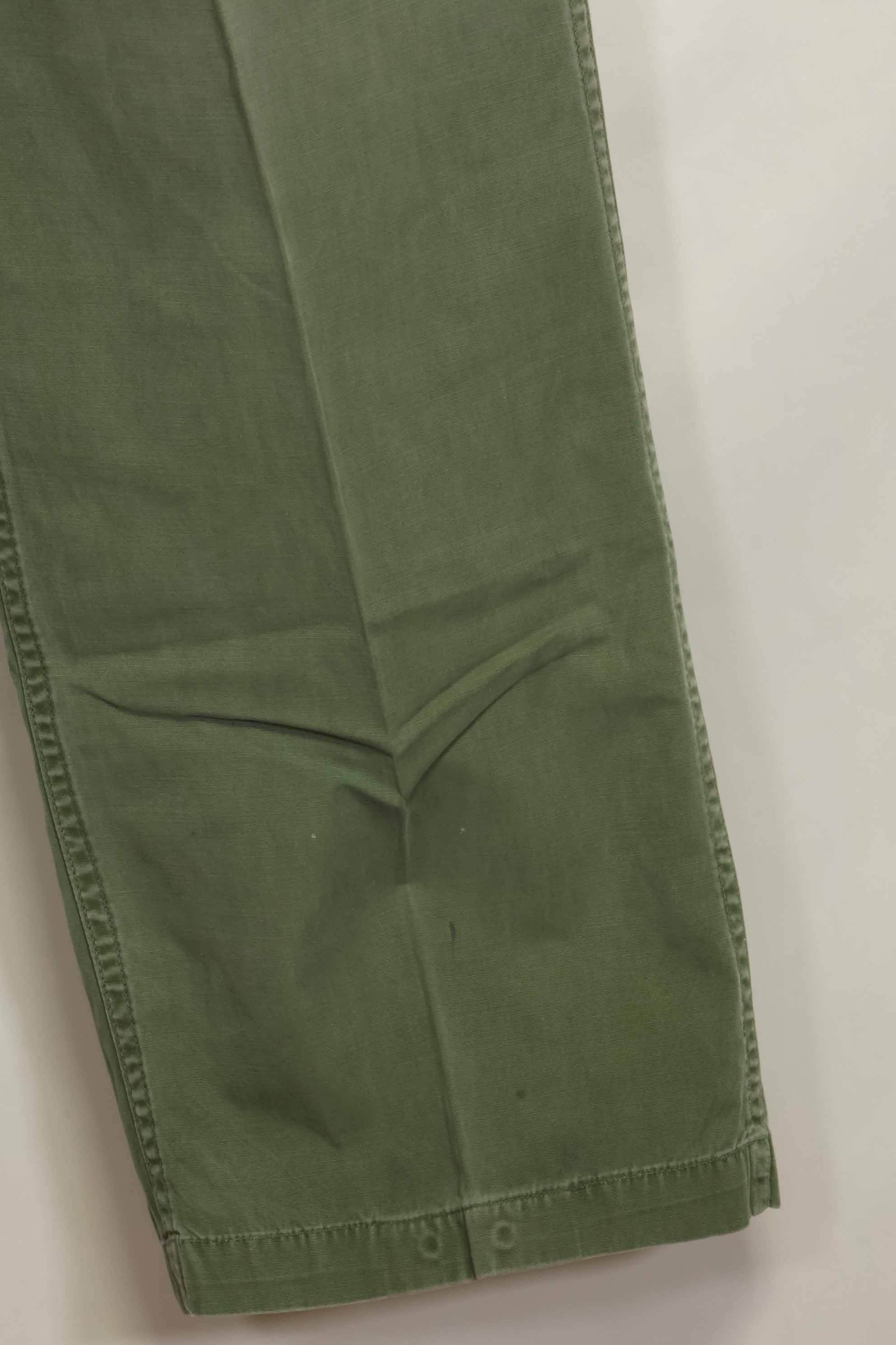 1960年代中頃　2nd Model ジャングルファティーグパンツ　元特殊部隊隊員放出　中古品　C