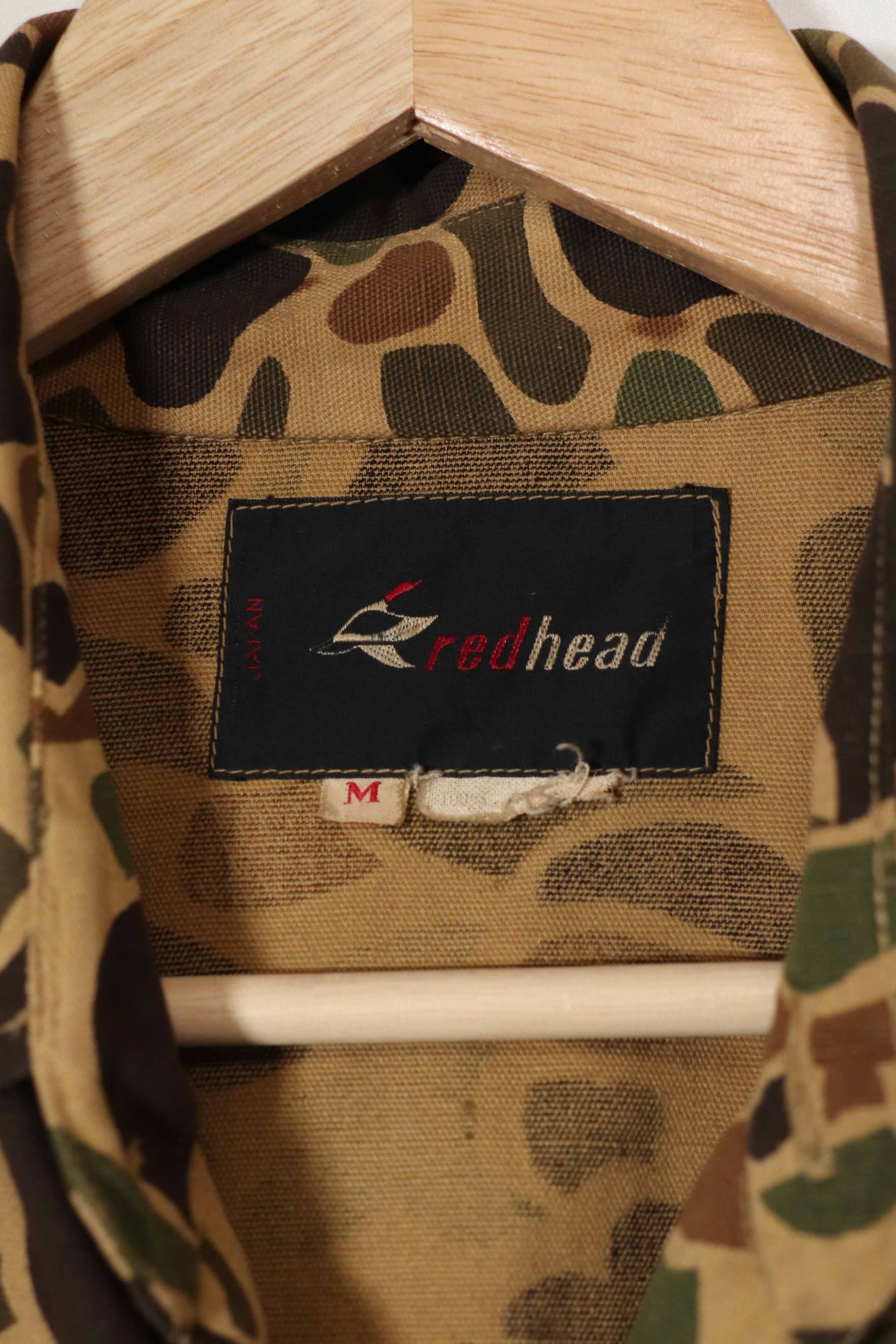 民間品　日本製　READ HEAD ハンティングジャケット　フロッグスキン迷彩　1970年代ビンテージ