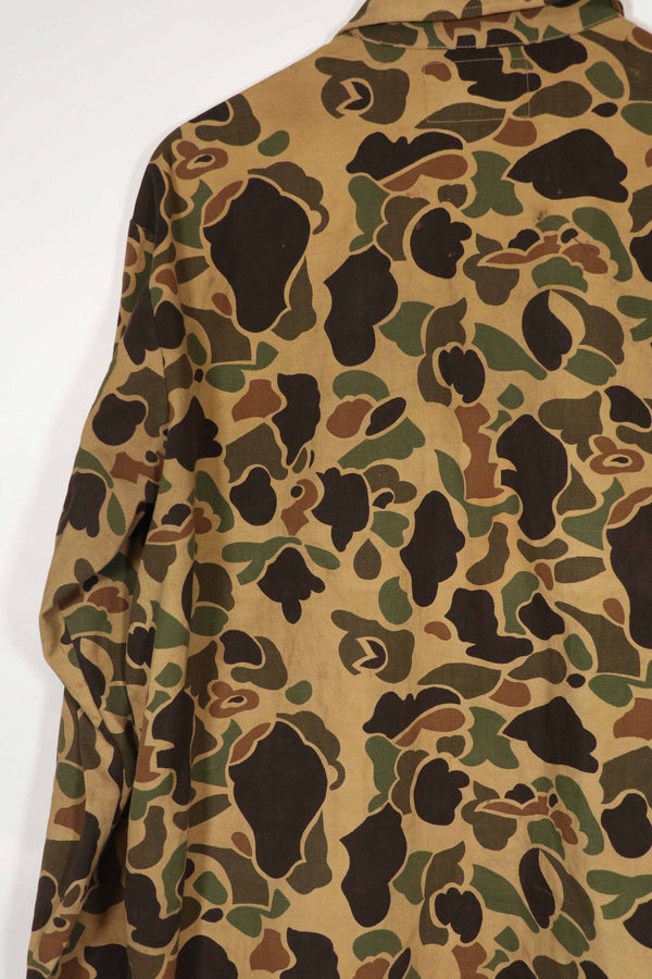 民間品　日本製　READ HEAD ハンティングジャケット　フロッグスキン迷彩　1970年代ビンテージ