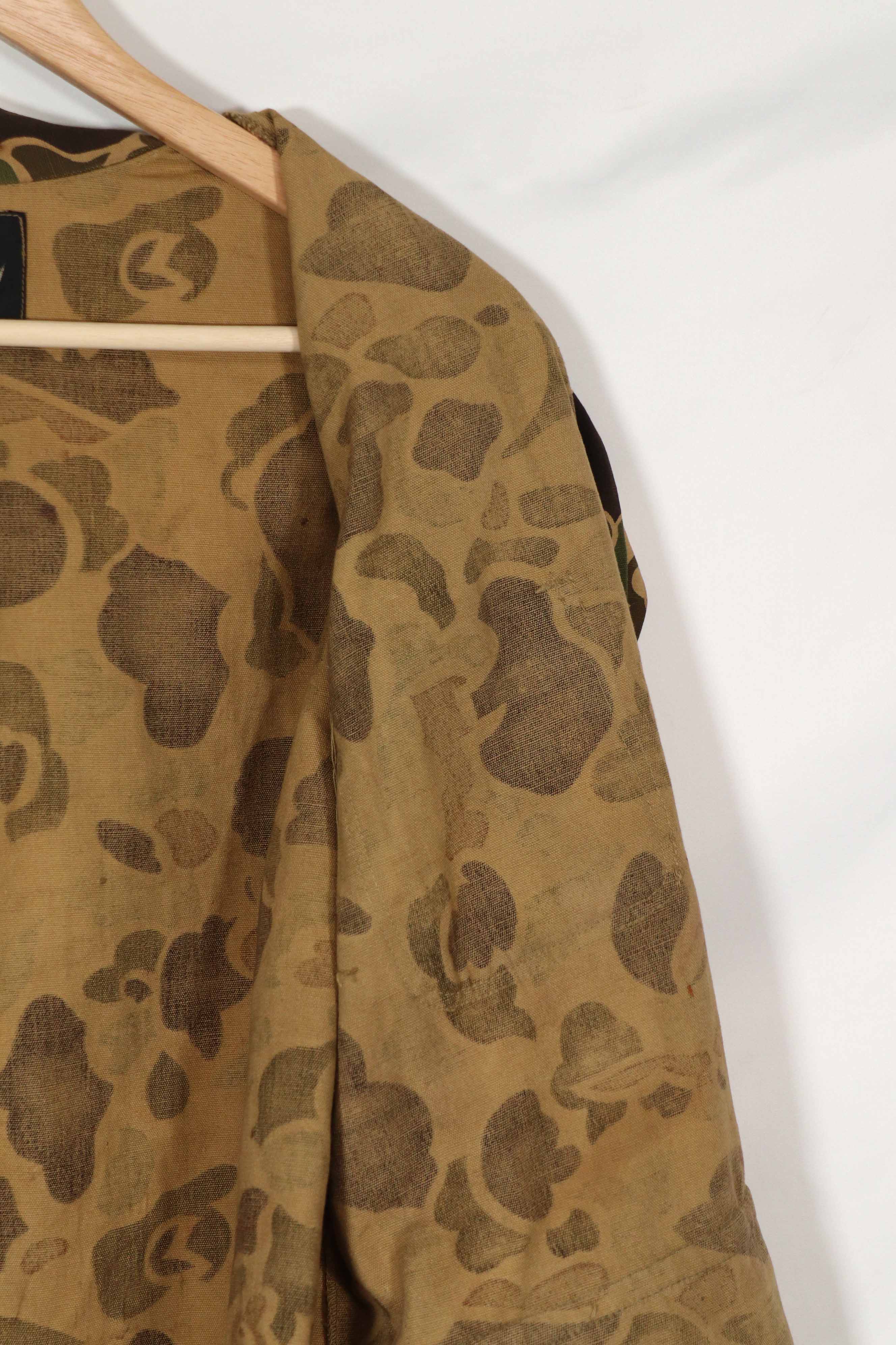 民間品　日本製　READ HEAD ハンティングジャケット　フロッグスキン迷彩　1970年代ビンテージ