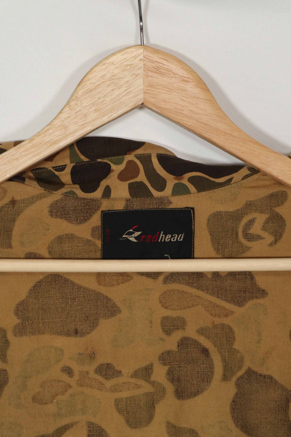 民間品　日本製　READ HEAD ハンティングジャケット　フロッグスキン迷彩　1970年代ビンテージ