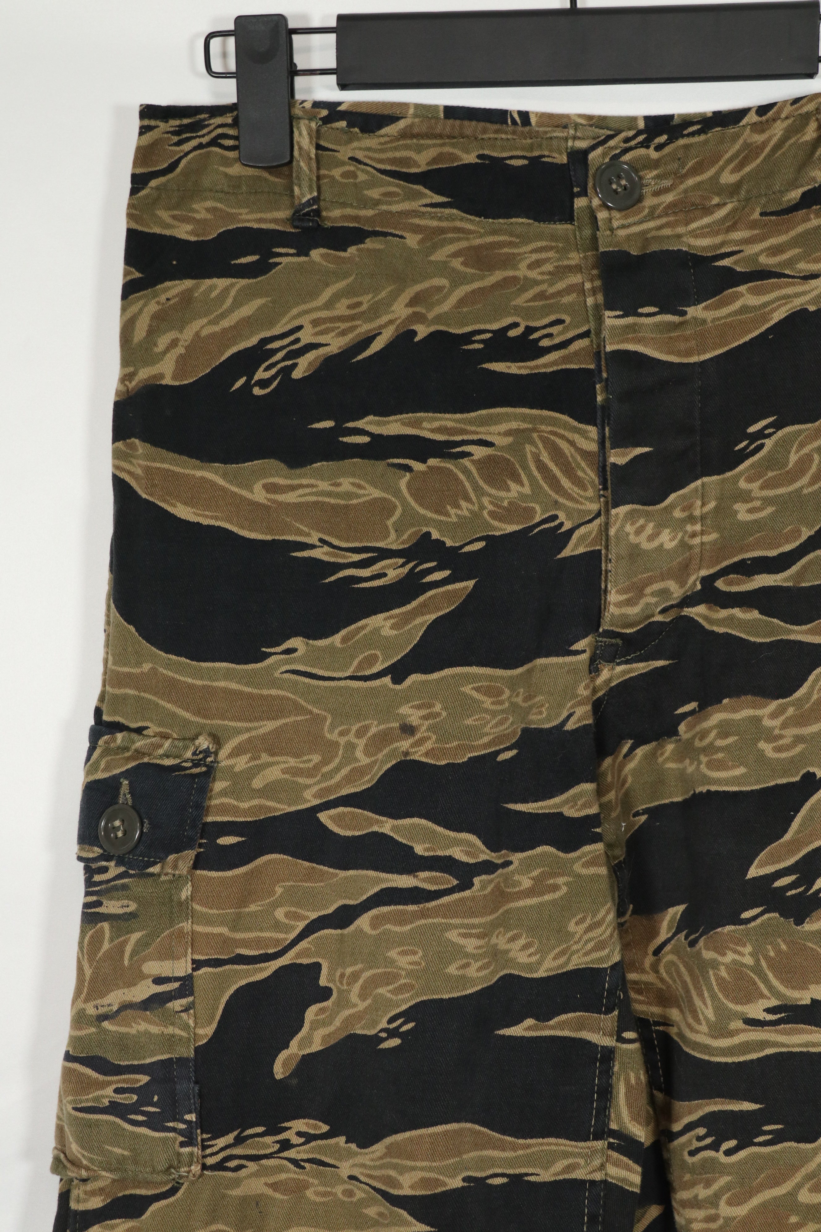 実物　ゴールドタイガーストライプ　パンツ　A-L　状態良い　Asian Cut