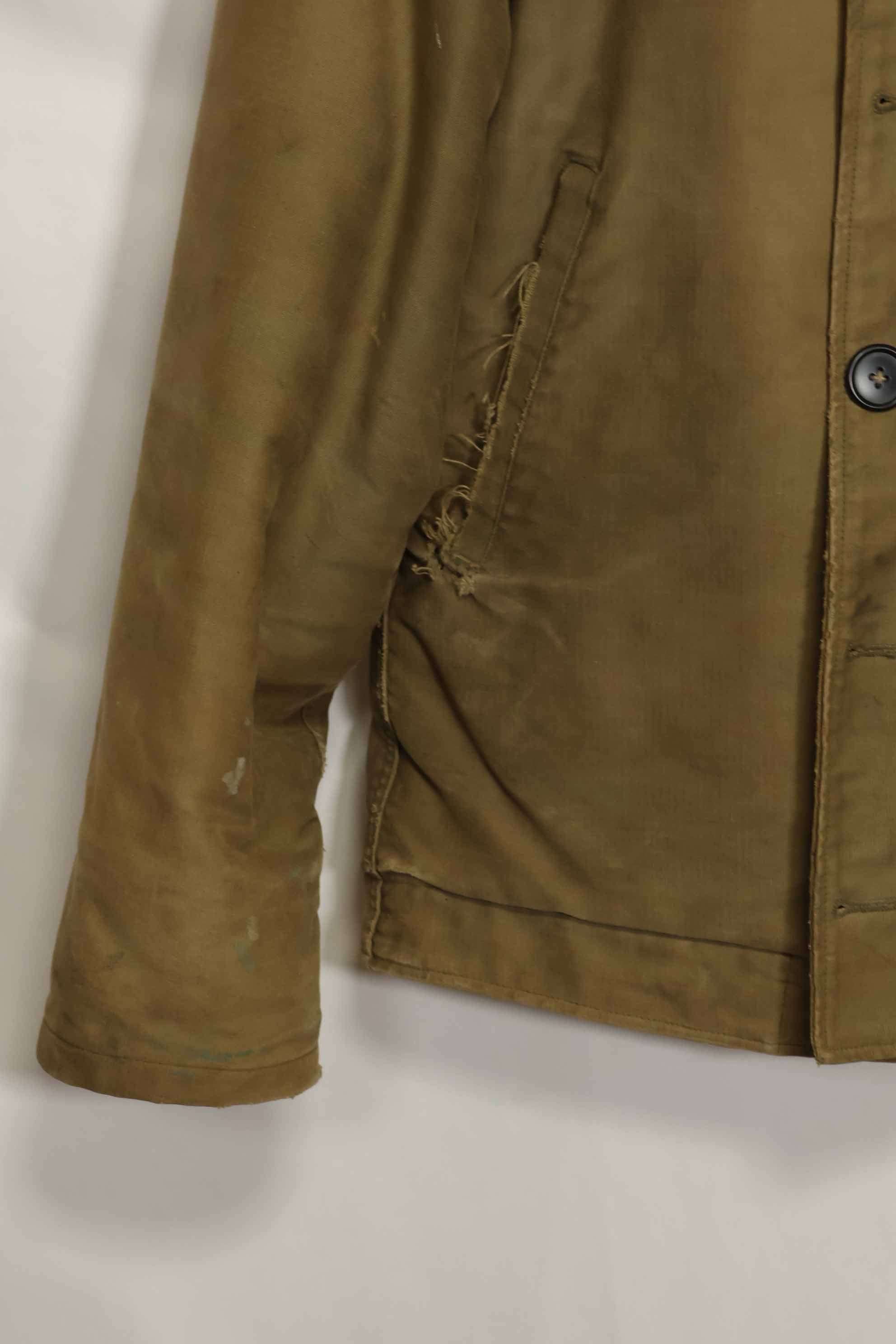 1940年代〜50年代　アメリカ海軍　N-1　デッキジャケット　サイズ 36　中古品