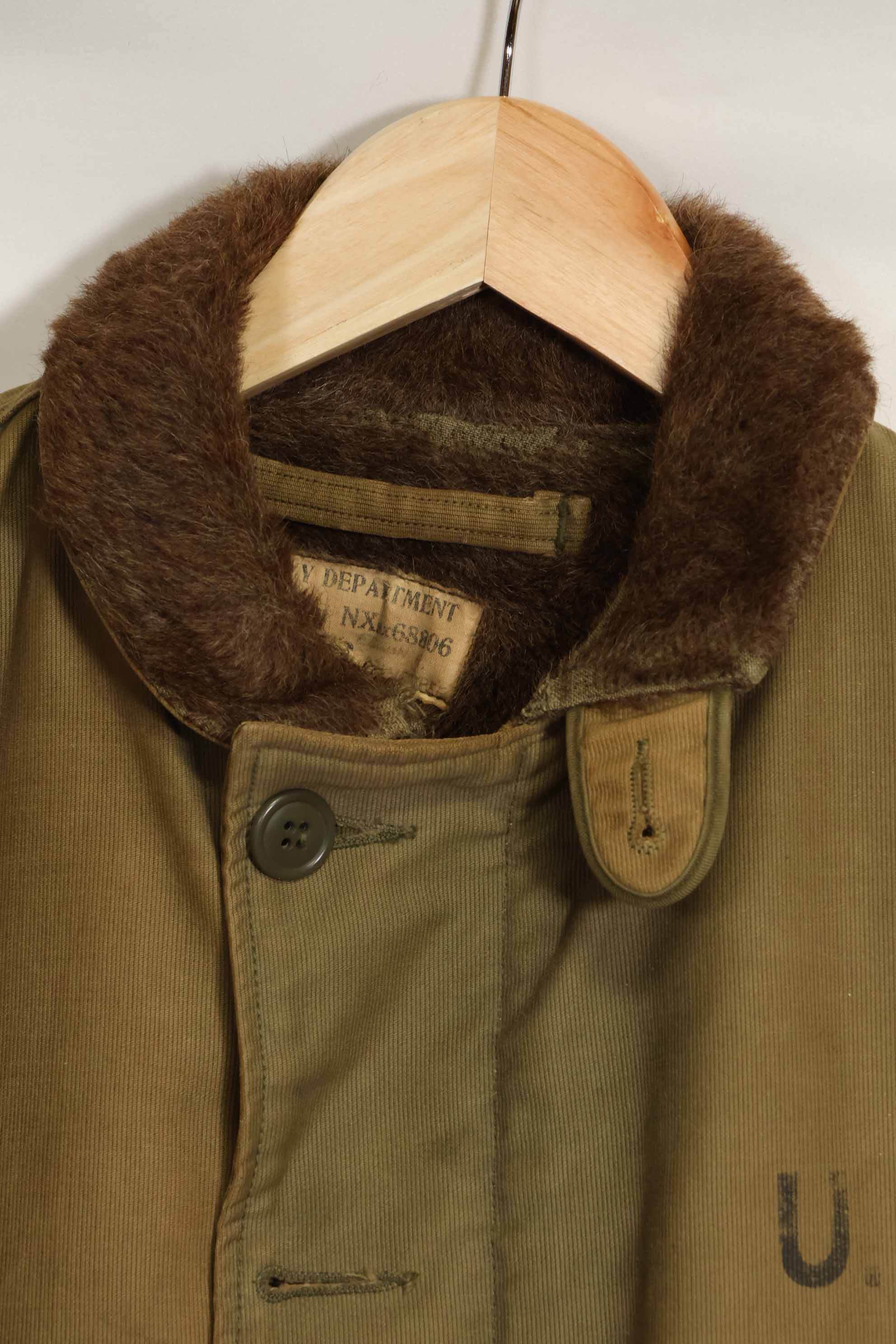 1940年代〜50年代　アメリカ海軍　N-1　デッキジャケット　サイズ 36　中古品