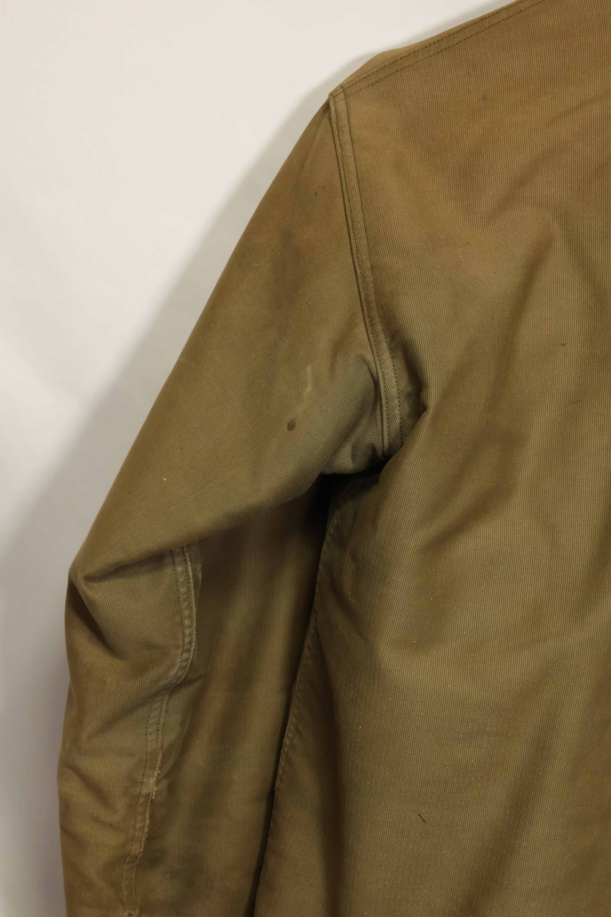 1940年代〜50年代　アメリカ海軍　N-1　デッキジャケット　サイズ 36　中古品