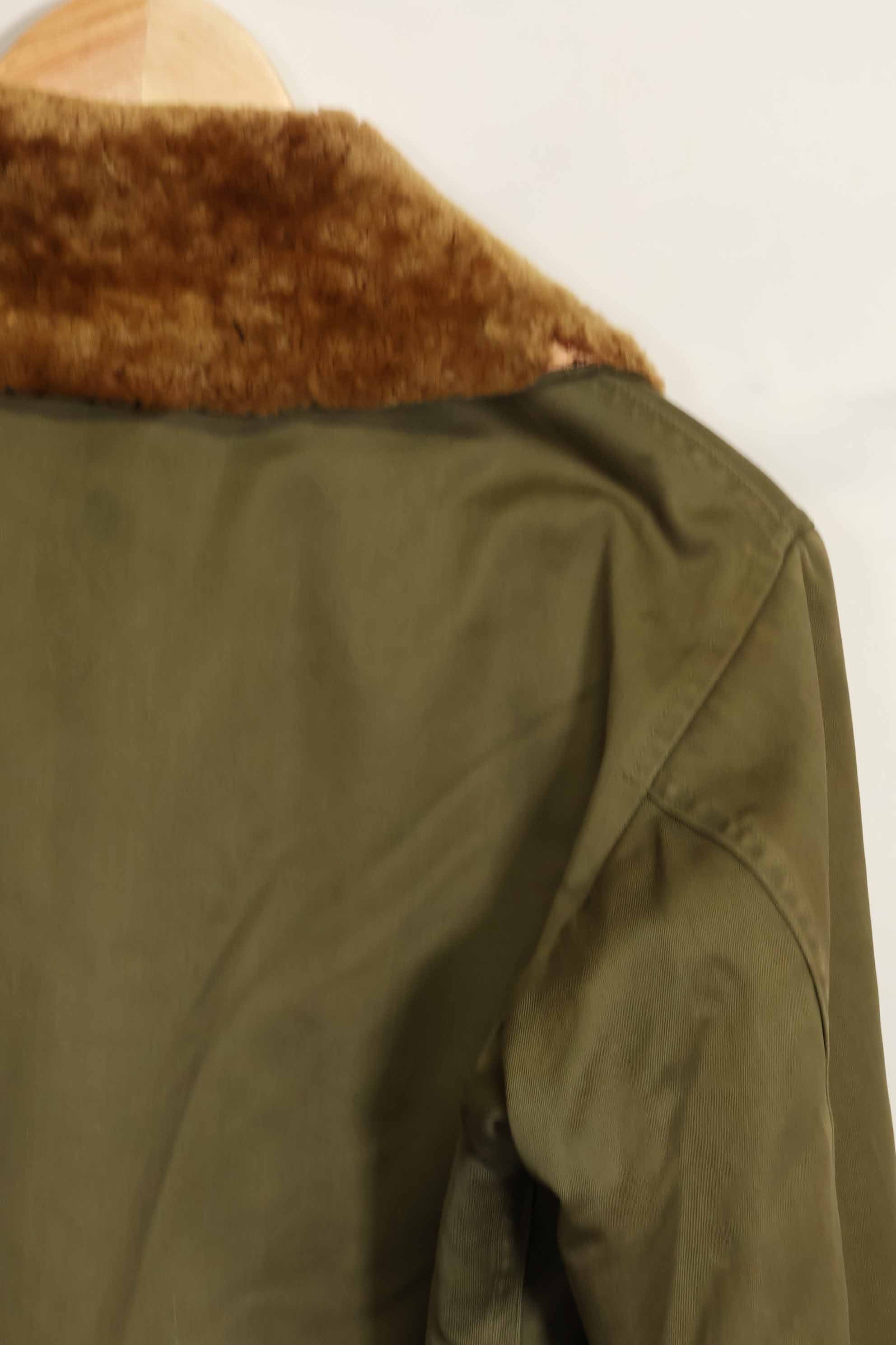 1940年代　アメリカ陸軍航空隊　B-15　フライトジャケット　エアレースパッチ付き　中古品