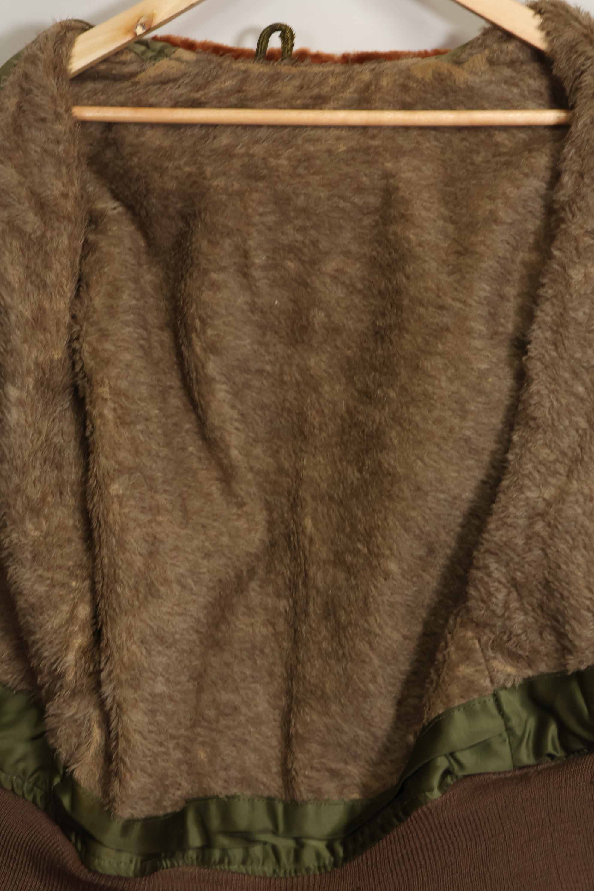 1940年代　アメリカ陸軍航空隊　B-15　フライトジャケット　エアレースパッチ付き　中古品