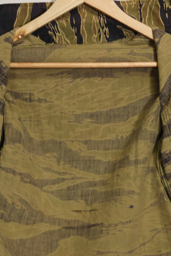 1960年代　ゴールドタイガー　タイガーストライプシャツ　Asianカット　スタンプなし　状態良い　中古品