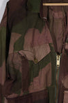 実物　1940年代　WWII 英軍　Windproof迷彩　インドシナ戦争　ジッパーカスタムジャケット　中古品