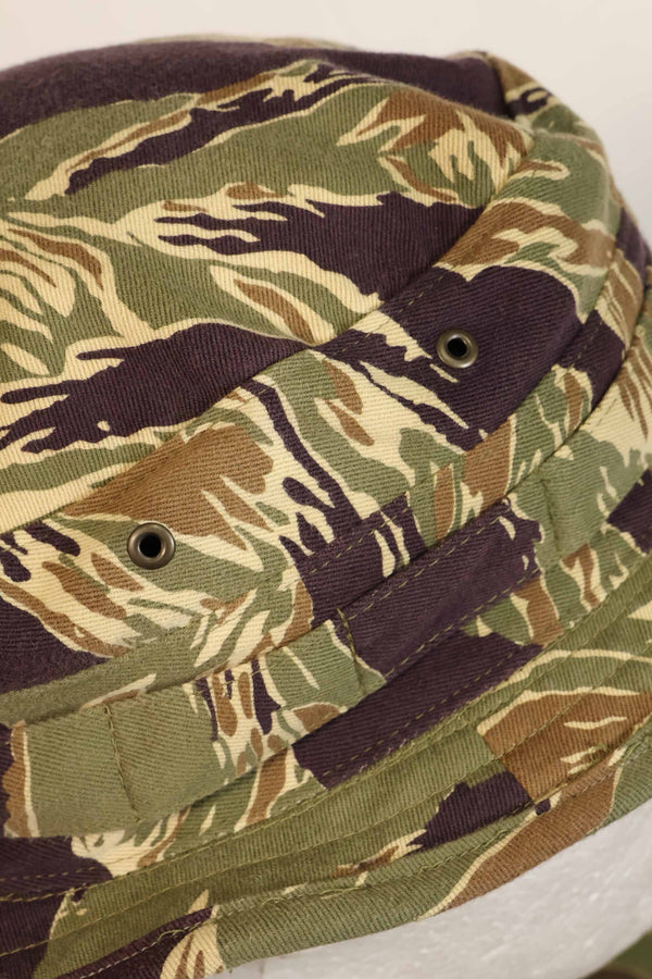 数量限定生産　エイジング品　MILITARIA 1911 沖縄タイガー  CISOカットブーニーハット　ショートブリム改造 A