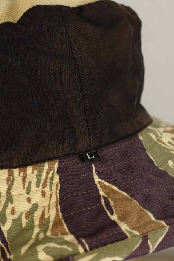 数量限定生産　エイジング品　MILITARIA 1911 沖縄タイガー  CISOカットブーニーハット