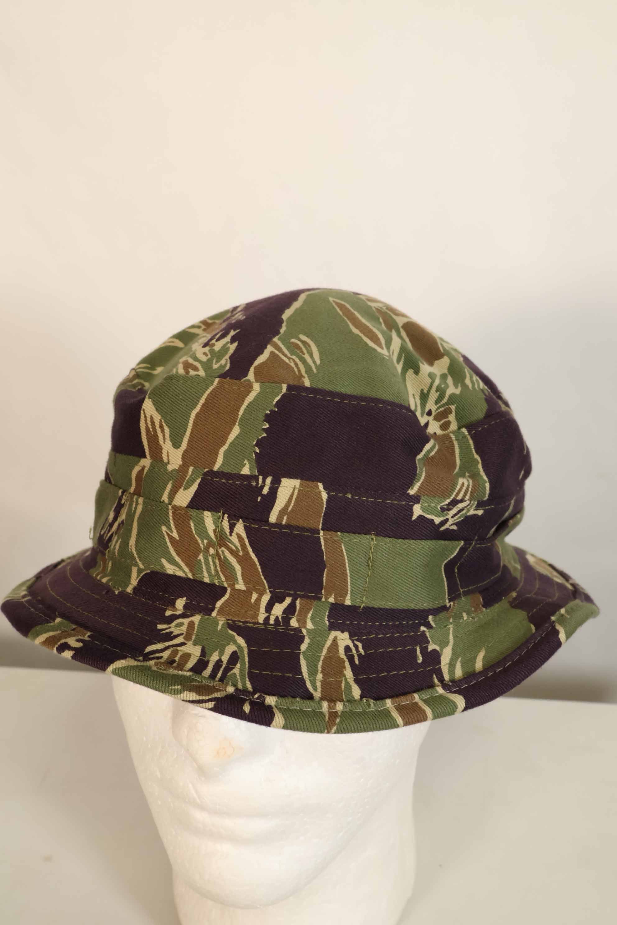 数量限定生産　MILITARIA 1911 沖縄タイガー  CISOカットブーニーハット　ショートブリム改造 B