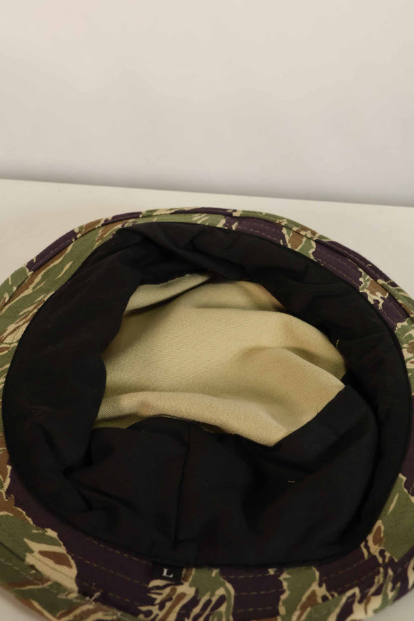 数量限定生産　MILITARIA 1911 沖縄タイガー  CISOカットブーニーハット　ショートブリム改造 B