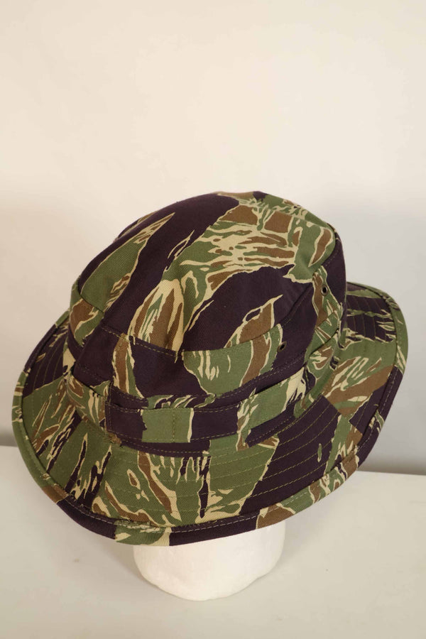 数量限定生産　MILITARIA 1911 沖縄タイガー  CISOカットブーニーハット　ショートブリム改造 C