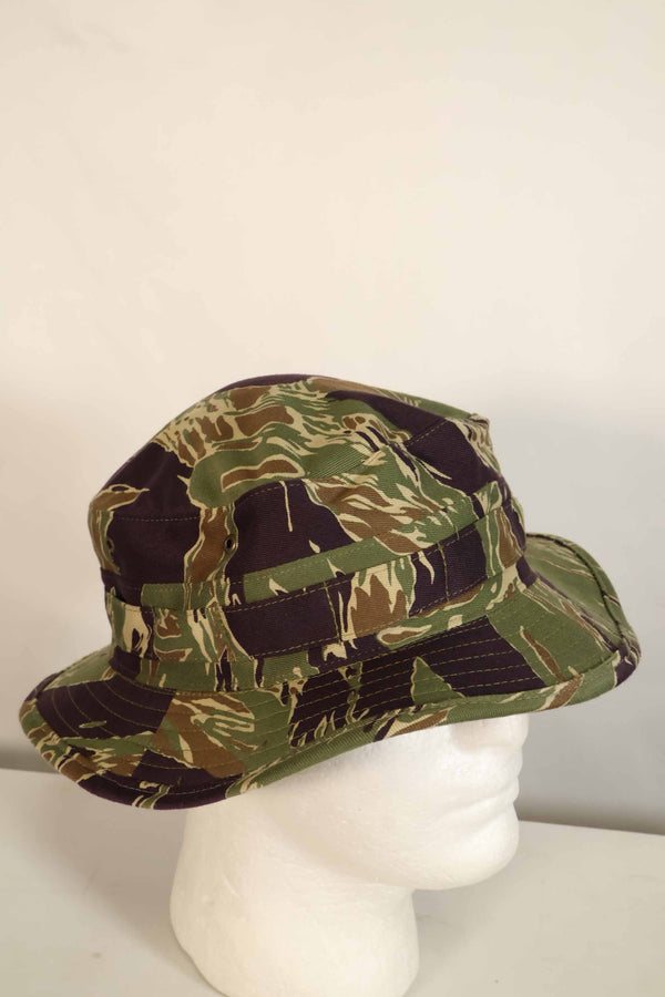 数量限定生産　MILITARIA 1911 沖縄タイガー  CISOカットブーニーハット　ショートブリム改造 C