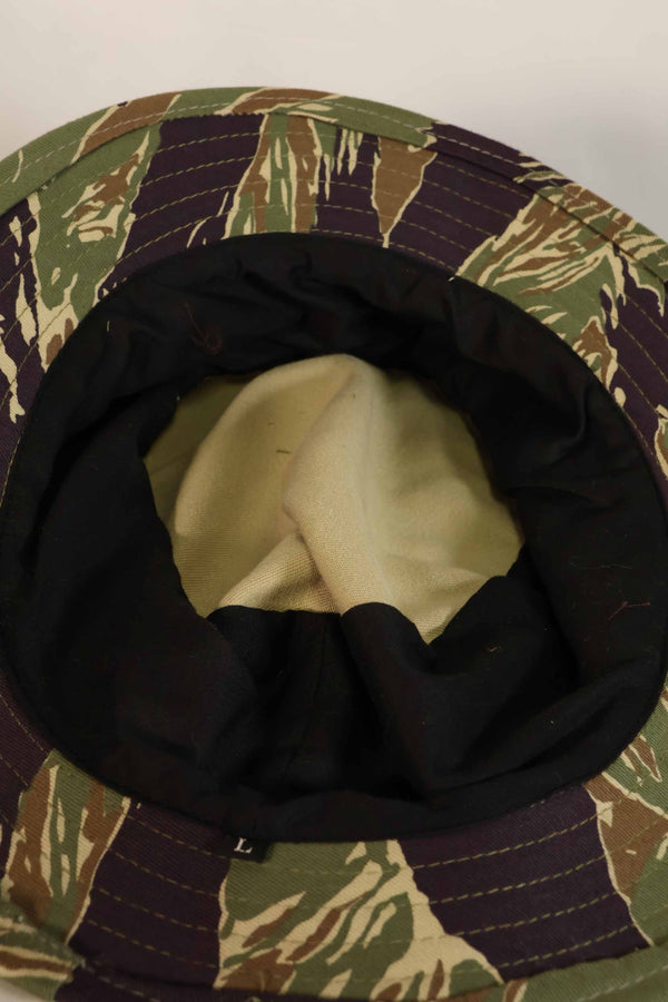 数量限定生産　MILITARIA 1911 沖縄タイガー  CISOカットブーニーハット　ショートブリム改造 C