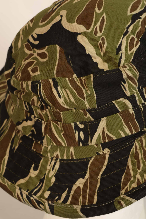 数量限定生産　ワンウォッシュ品　MILITARIA 1911 初期ゴールドタイガー  CISOカットブーニーハット　ショートブリム改造　A