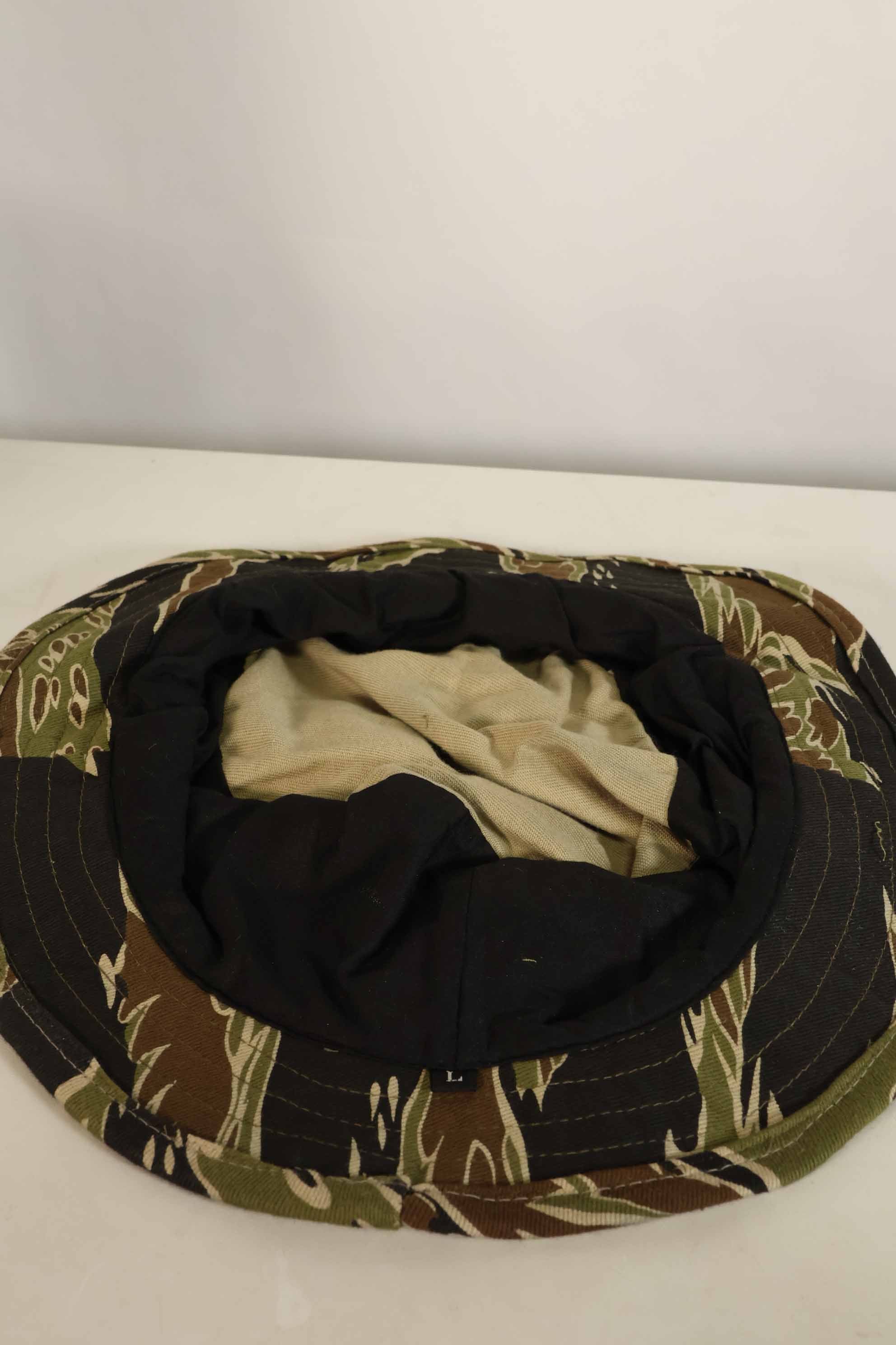 数量限定生産　ワンウォッシュ品　MILITARIA 1911 初期ゴールドタイガー  CISOカットブーニーハット　ショートブリム改造　A