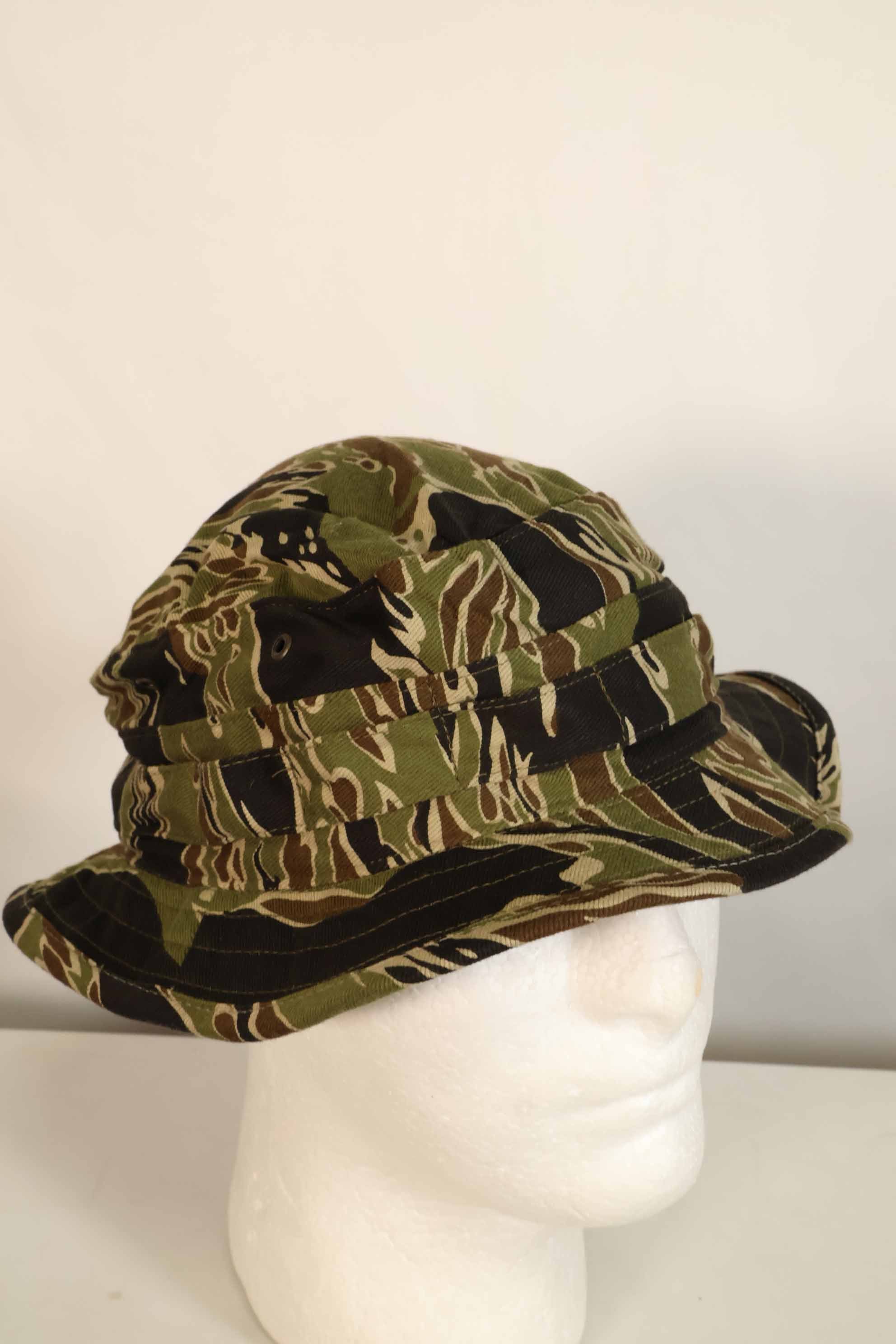 数量限定生産　ワンウォッシュ品　MILITARIA 1911 初期ゴールドタイガー  CISOカットブーニーハット　ショートブリム改造　D