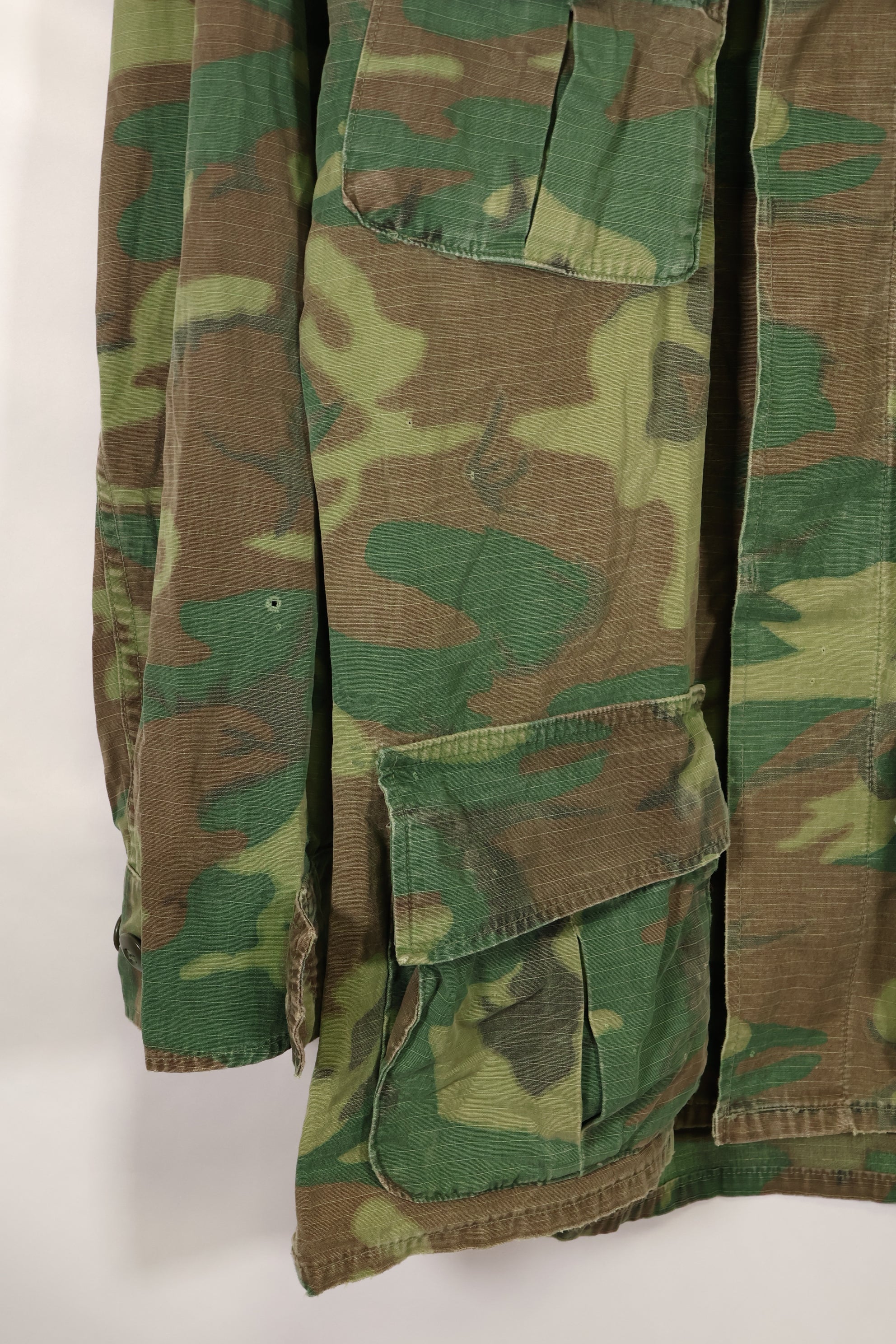 1968年頃　S-R　リップストップ SENTRY DOG MP ERDL ジャングルファティーグ　ジャケット　中古品