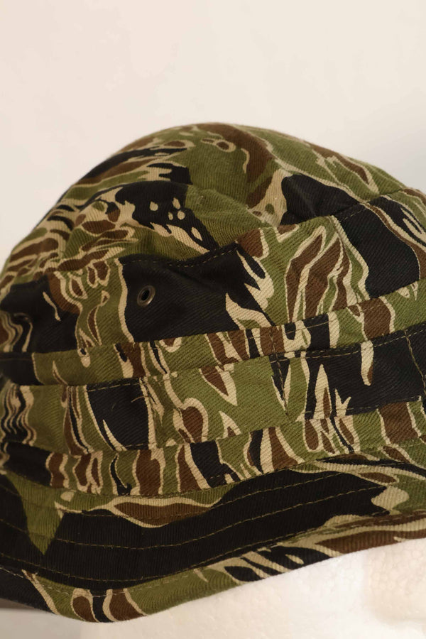 数量限定生産　ワンウォッシュ品　MILITARIA 1911 初期ゴールドタイガー  CISOカットブーニーハット　ショートブリム改造　D