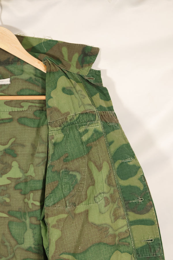1968年頃　S-R　リップストップ SENTRY DOG MP ERDL ジャングルファティーグ　ジャケット　中古品