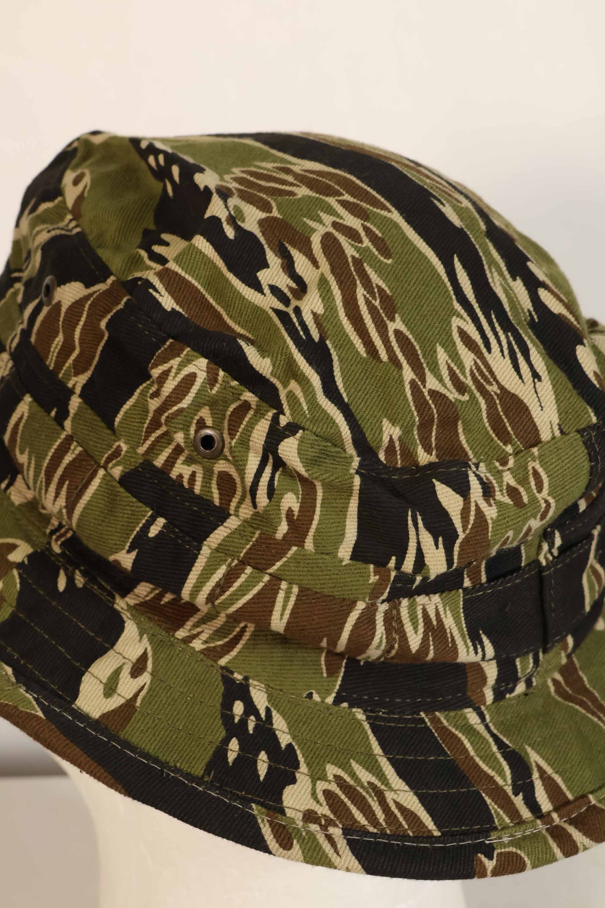 数量限定生産　ワンウォッシュ品　MILITARIA 1911 初期ゴールドタイガー  CISOカットブーニーハット　ショートブリム改造　E