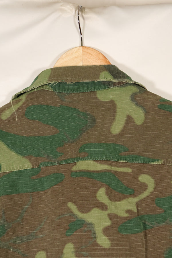 1968年頃　S-R　リップストップ SENTRY DOG MP ERDL ジャングルファティーグ　ジャケット　中古品