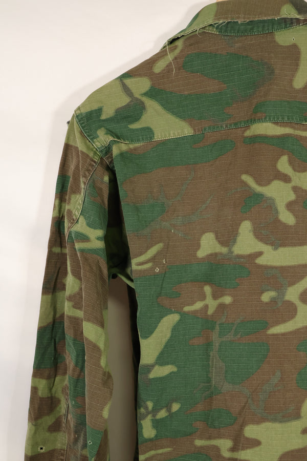 1968年頃　S-R　リップストップ SENTRY DOG MP ERDL ジャングルファティーグ　ジャケット　中古品