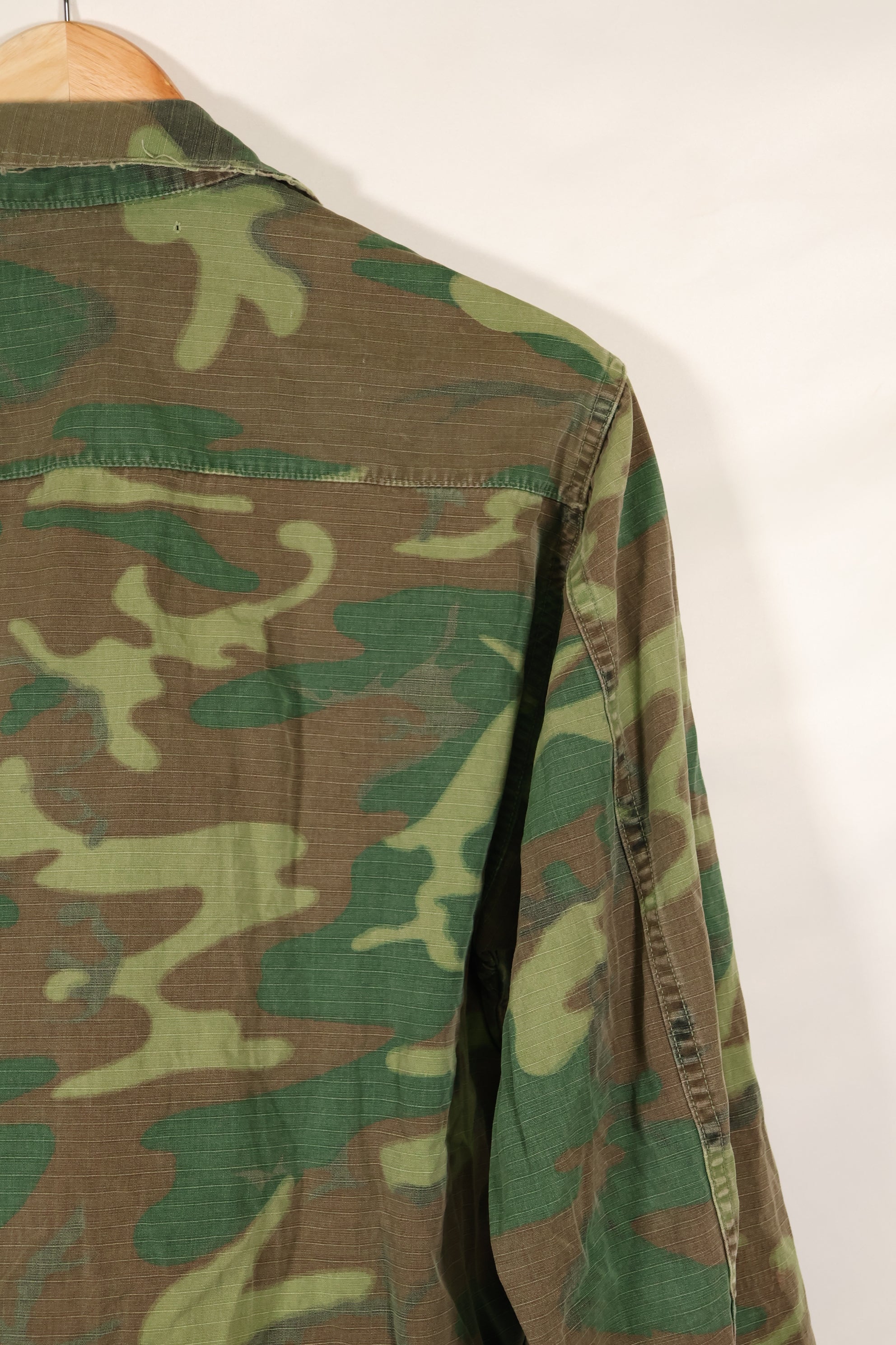 1968年頃　S-R　リップストップ SENTRY DOG MP ERDL ジャングルファティーグ　ジャケット　中古品