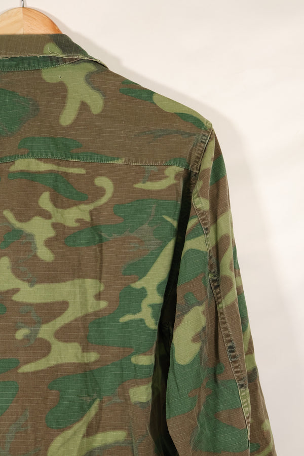 1968年頃　S-R　リップストップ SENTRY DOG MP ERDL ジャングルファティーグ　ジャケット　中古品