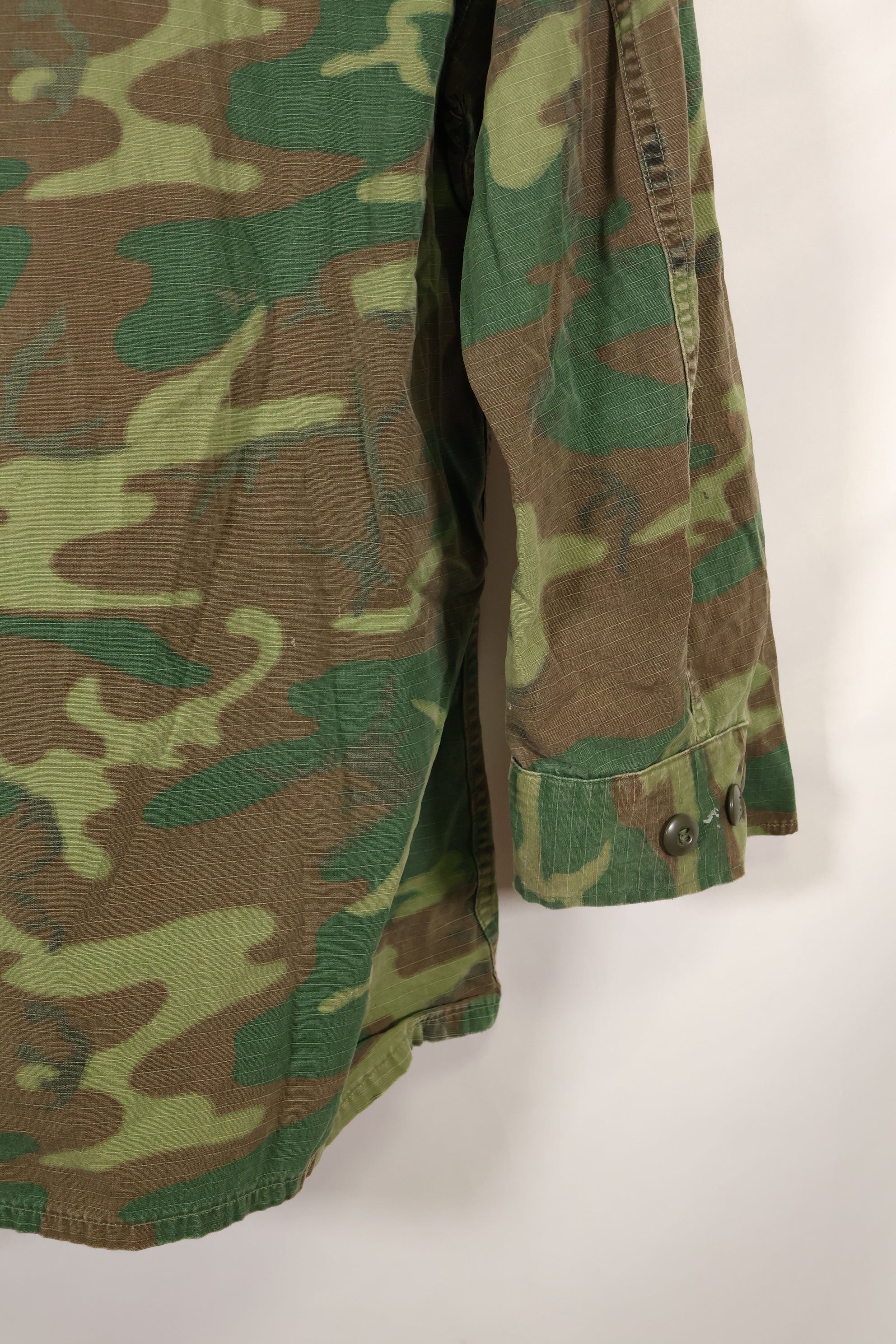 1968年頃　S-R　リップストップ SENTRY DOG MP ERDL ジャングルファティーグ　ジャケット　中古品