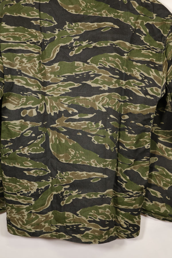 1960年代　タイガーストライプ　シャツ　CIDGパターン　状態良い　中古品　B