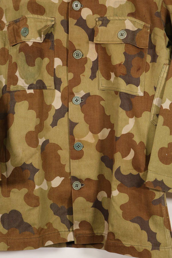 実物　南ベトナム　国家野戦憲兵　クラウド迷彩　上下セット　未使用品