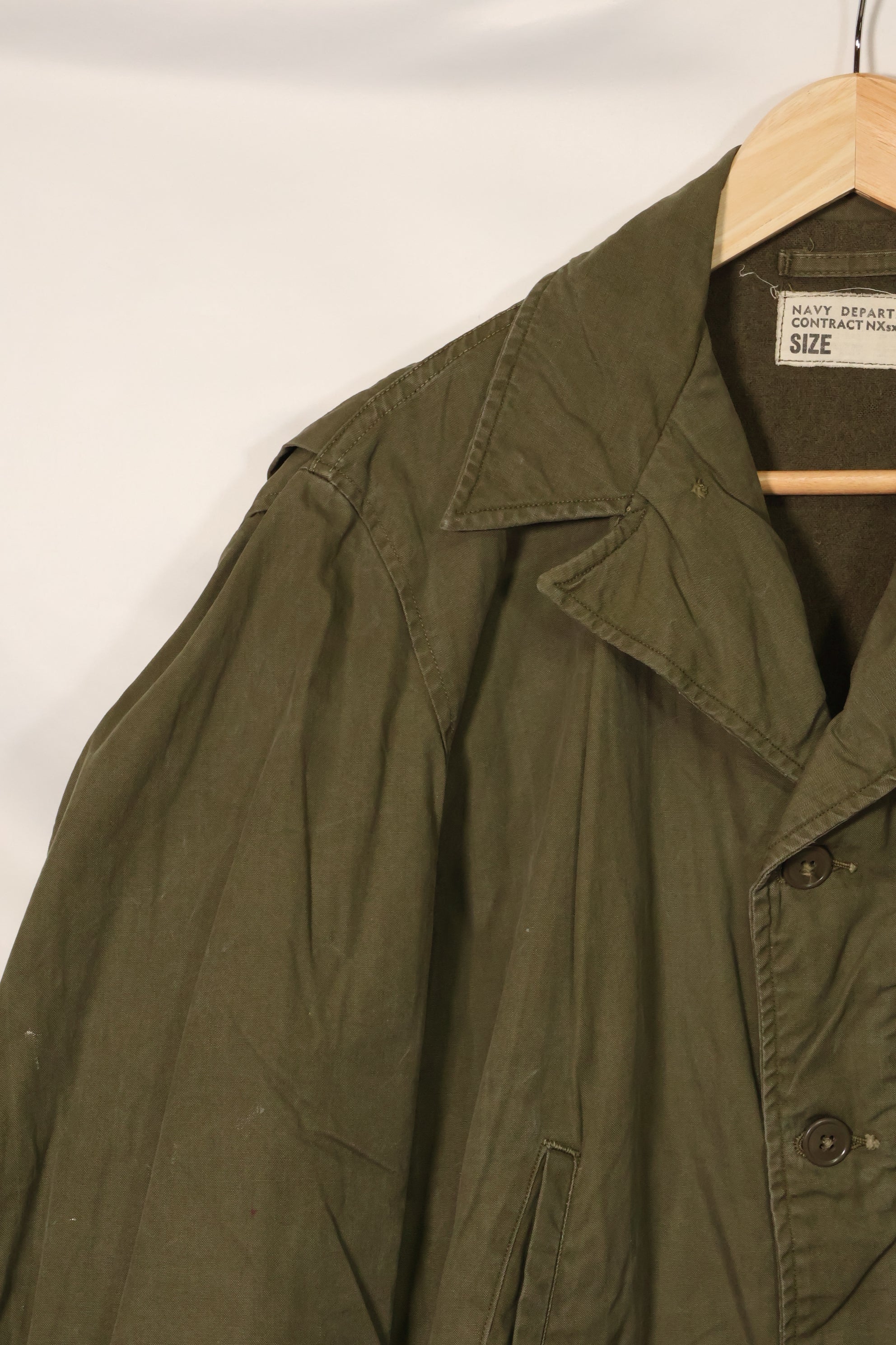 1940年代　アメリカ海軍　USN　Corp Man フィールドジャケット　中古品