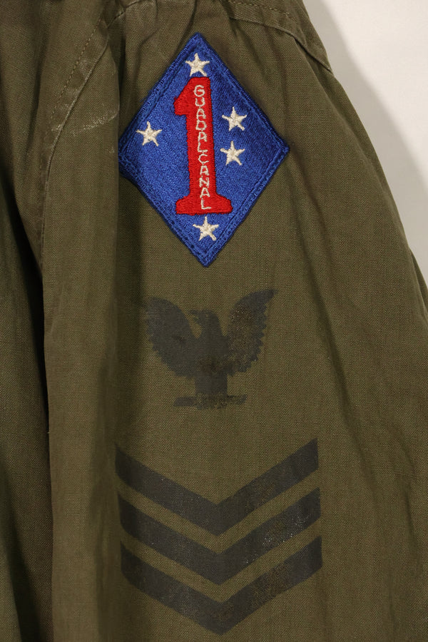 1940年代　アメリカ海軍　USN　Corp Man フィールドジャケット　中古品