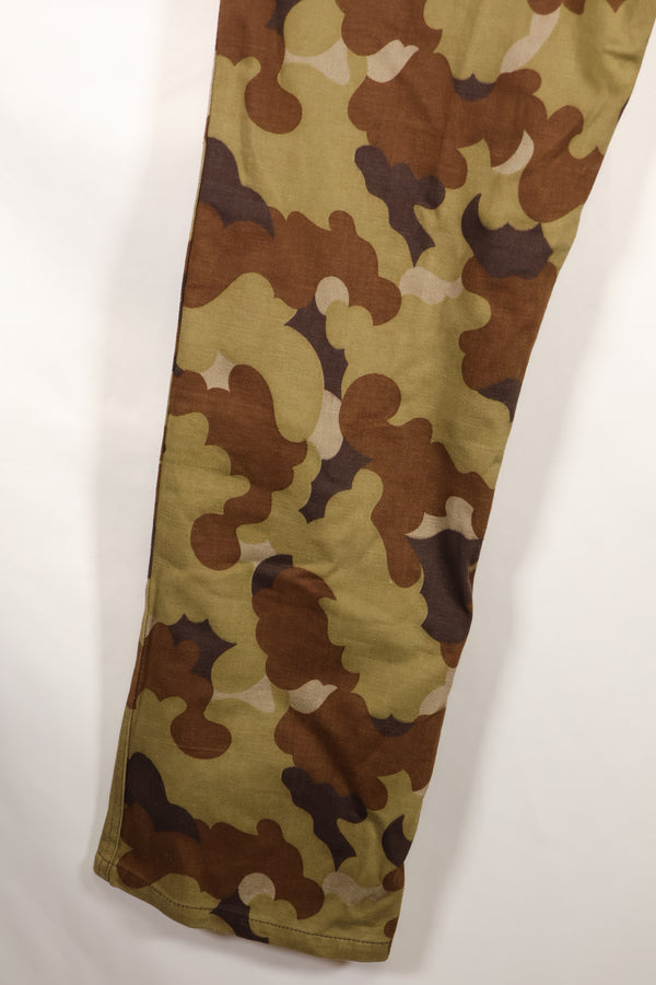 実物　南ベトナム　国家野戦憲兵　クラウド迷彩　上下セット　未使用品