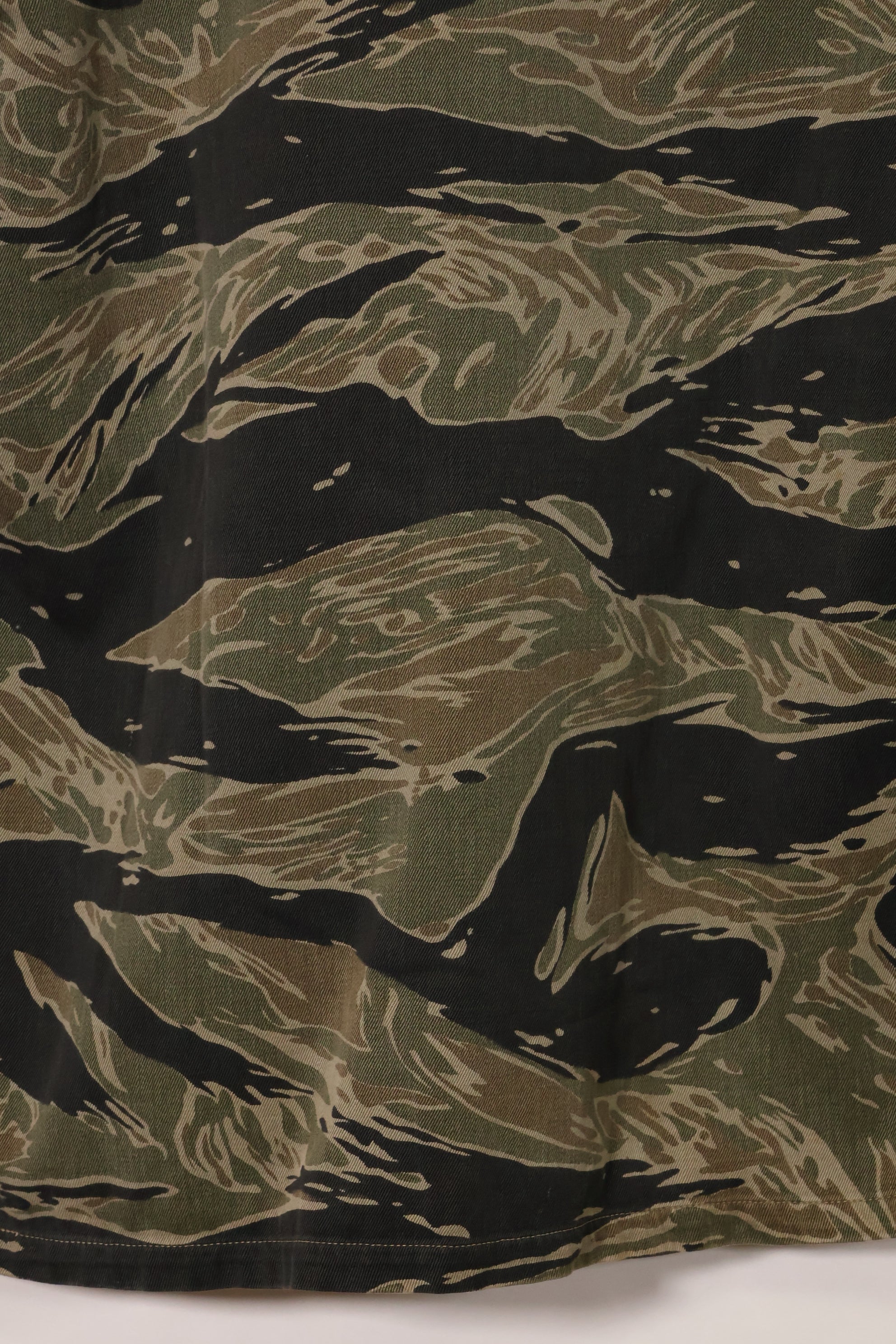 1960年代　シルバータイガー　A-S　タイガーストライプ　シャツ　パッチ付　通訳　中古品