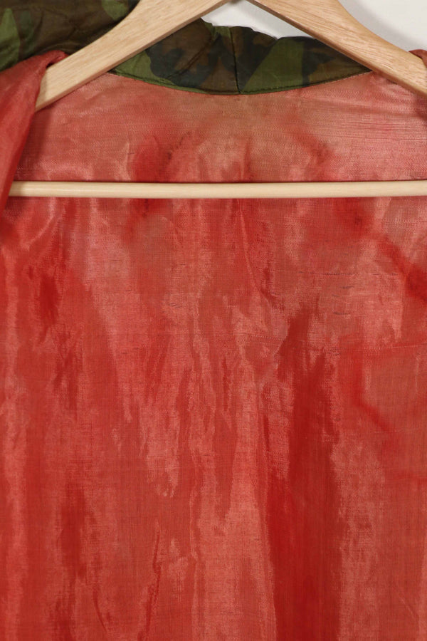 実物　米軍ポンチョライナー　ツアージャケット　DUC PHO　1969-1970