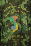 実物　米軍ポンチョライナー製　US NAVY SEABEE TEAM 7107  1971-72 ツアージャケット