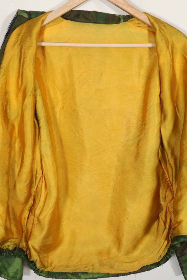 実物　米軍ポンチョライナー製　US NAVY SEABEE TEAM 7107  1971-72 ツアージャケット