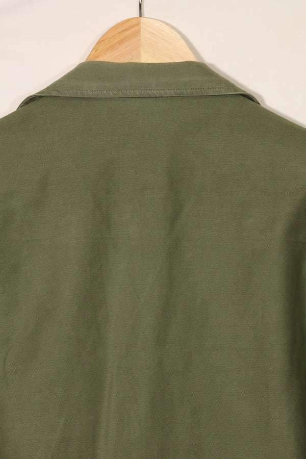 1960年代　元グリーンベレー兵士放出　OG-107　ユーティリティシャツ　初付け　パッチ付き　中古品　C