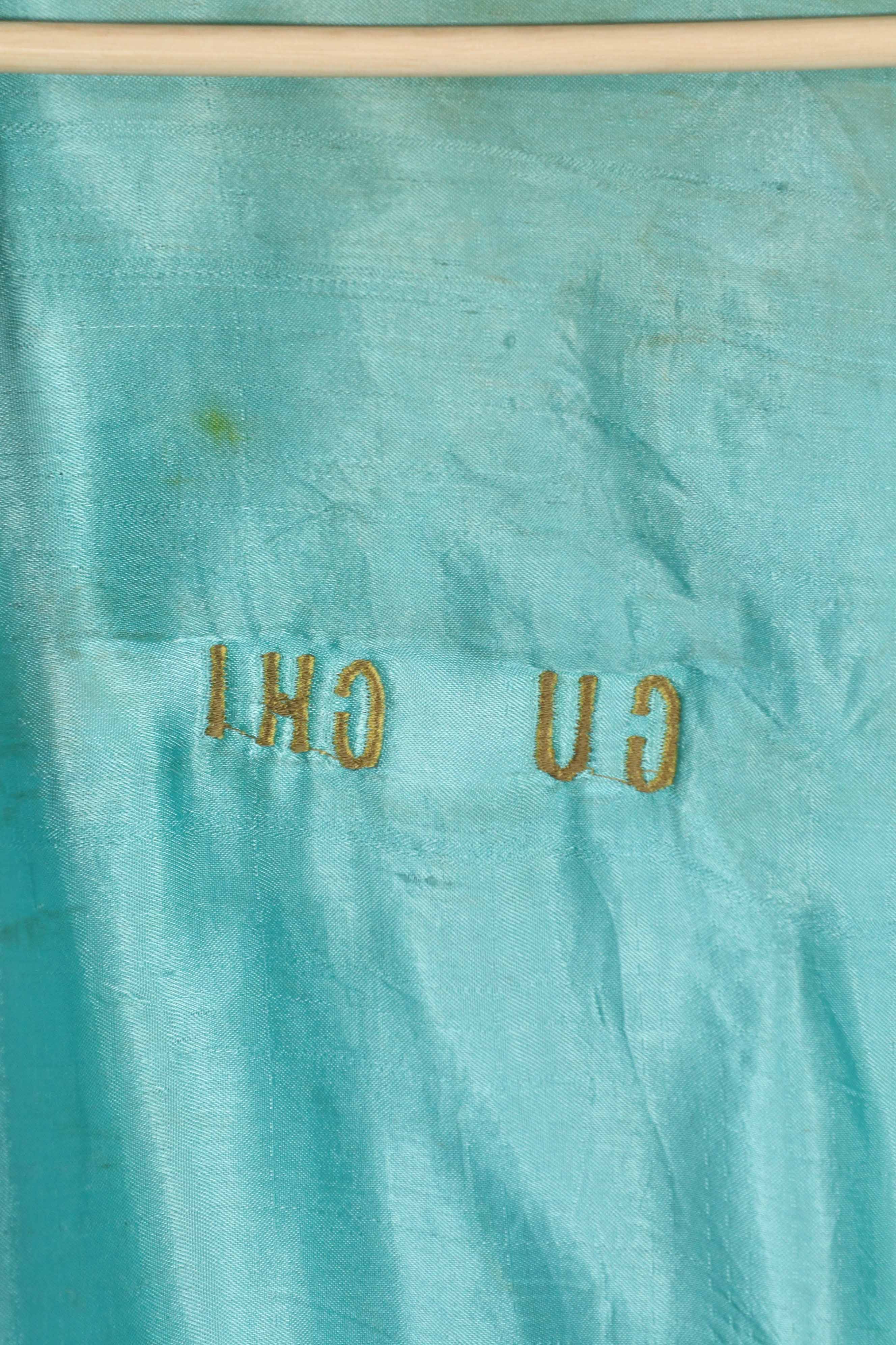 実物　米軍ポンチョライナー製　ツアージャケット　1970-1971 TAY NINH CU CHI