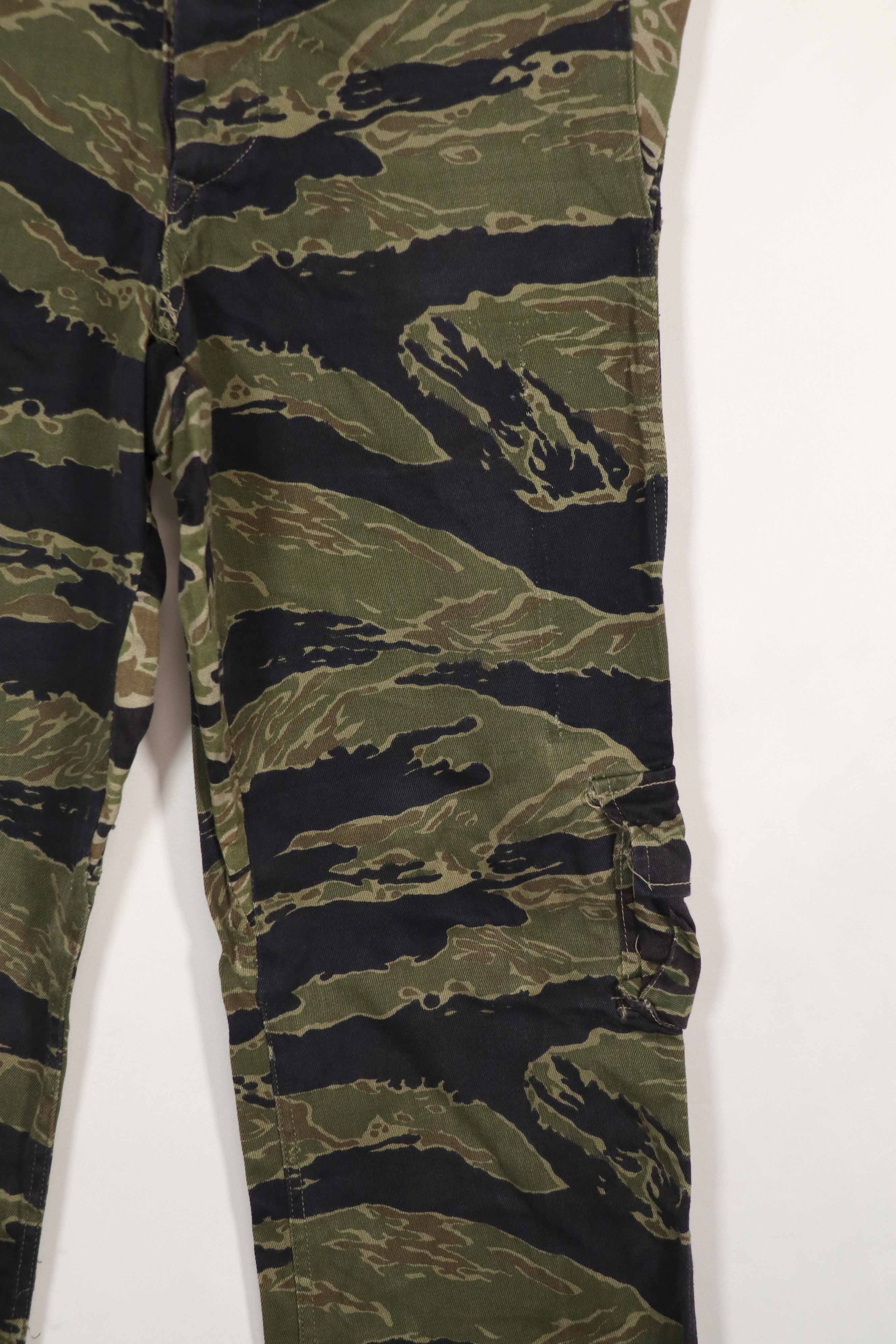 実物　クラシックパターン　タイガーストライプ　パンツ　改造あり